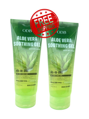 ODB Aloe Vera Soothing Gel All-in-One for Hand, Body, Face & Hair   After Sun