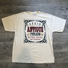 Vintage 1993 Single Stitch T-Shirt Antique Store Adults Size XXL - Made in USA
