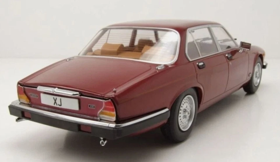 MODELCAR, JAGUAR XJ serie III 1979 Rosso scuro, 1/18,  MOD18176 - Immagine 2 di 4