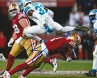 Kerby Joseph Signed Autographed Detroit Lions 8x10 Photo with COA/Hologram