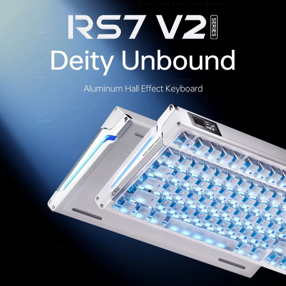 ATK RS7 V2 75% Aluminum Hall Effect Gaming Keyboard | 0.001mm RT | RGB | FOR FPS - Image 2 of 4
