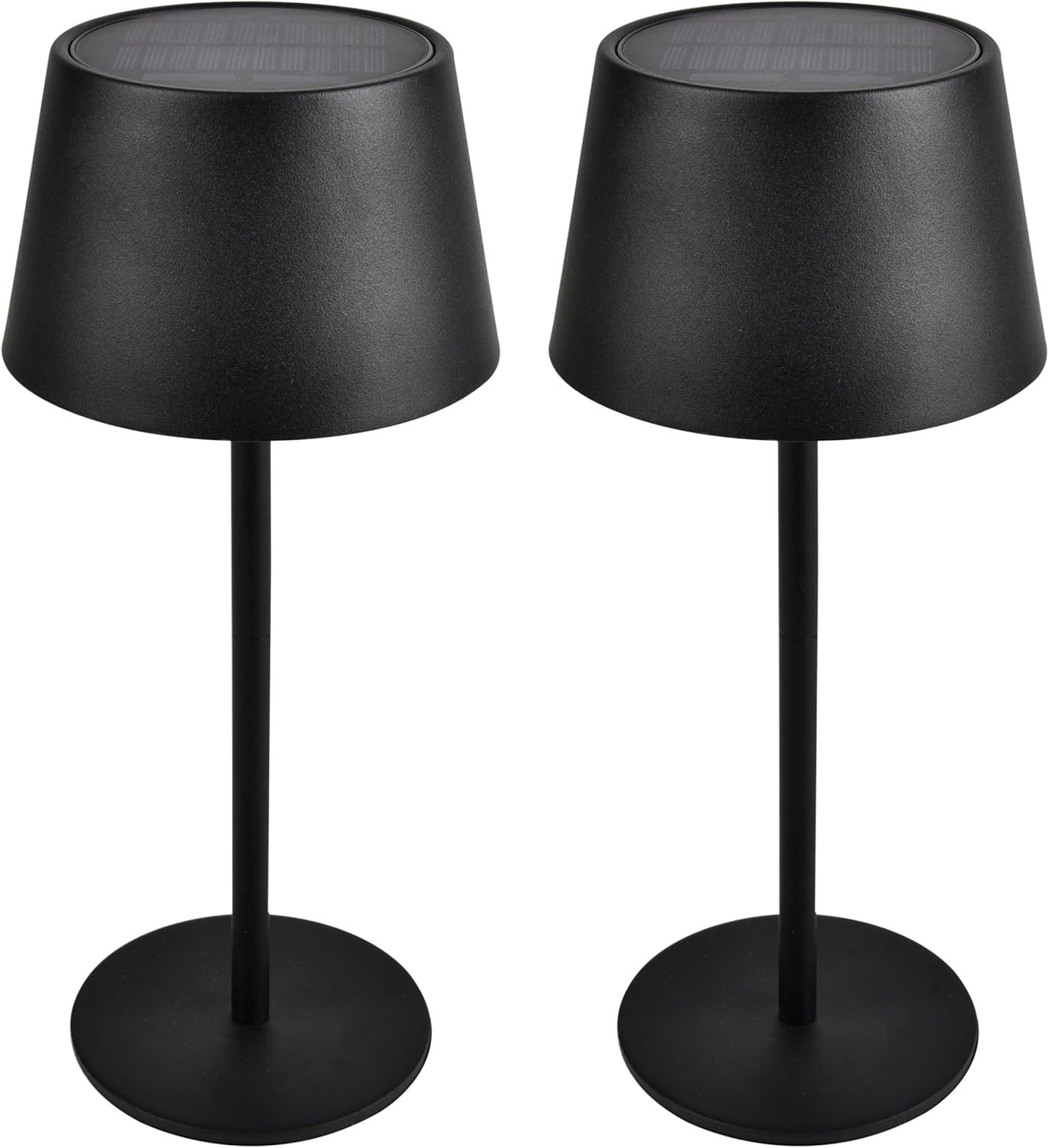 Set 2 Lampade da Tavolo Solari LED - Atmosfera Ristorante Senza Fili