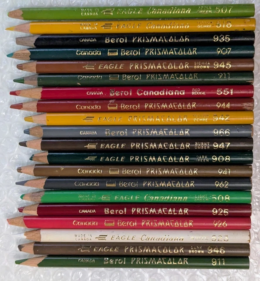 20 Prismacolor Colored Pencil 1980s Fall Leaves Inspo Autumn Nature Palette Set - Image 2 of 4