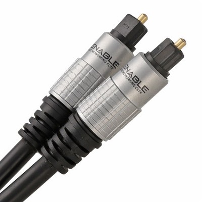 50cm 0.5m Pure Tos Link Optisch Digital Audio Kabel 6mm Soundbar TV PS4