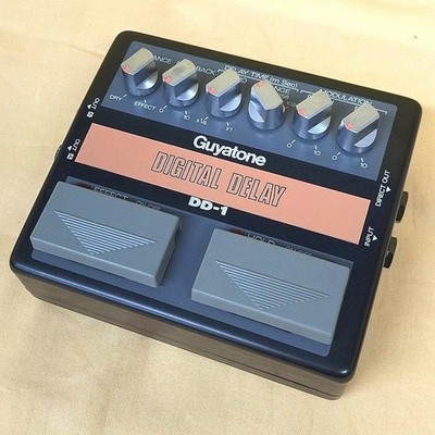 Guyatone DD-1 Digital Delay Guitar Effects Pedal used from japan