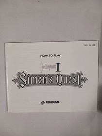 NES Castlevania II 2 Simon's Quest Nintendo CIB vedi foto