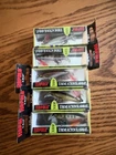 RAPALA X-RAP 04's==5 DIFFERENT  COLORED FISHING LURES (tuff colors)