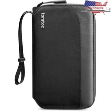 RFID Passport Wallet Travel Organizer W/ SIM Card Holder & Coin Pocket New