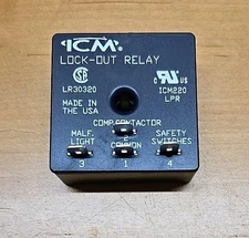 ICM LR30320 HMPS24A9X60 Delay On Make Timer Relay bmc 82