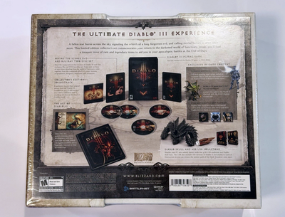 Diablo 3 III Limited Collector's Edition PC Mac - 2012 BRAND NEW