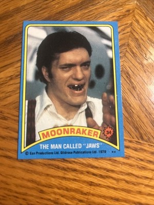 1979 Topps James Bond's Moonraker #34 - The Man Called ''Jaws''