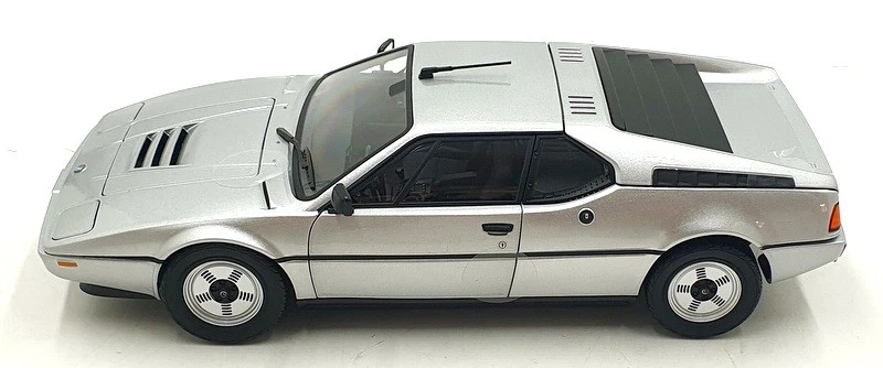 Norev 1/18 Scale Diecast 183226 - 1980 BMW M1 - Met. Silver - Image 4 of 4