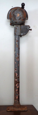 Antique OTIS ELEVATOR Car Deadman Manual Control Switch W/ Stand