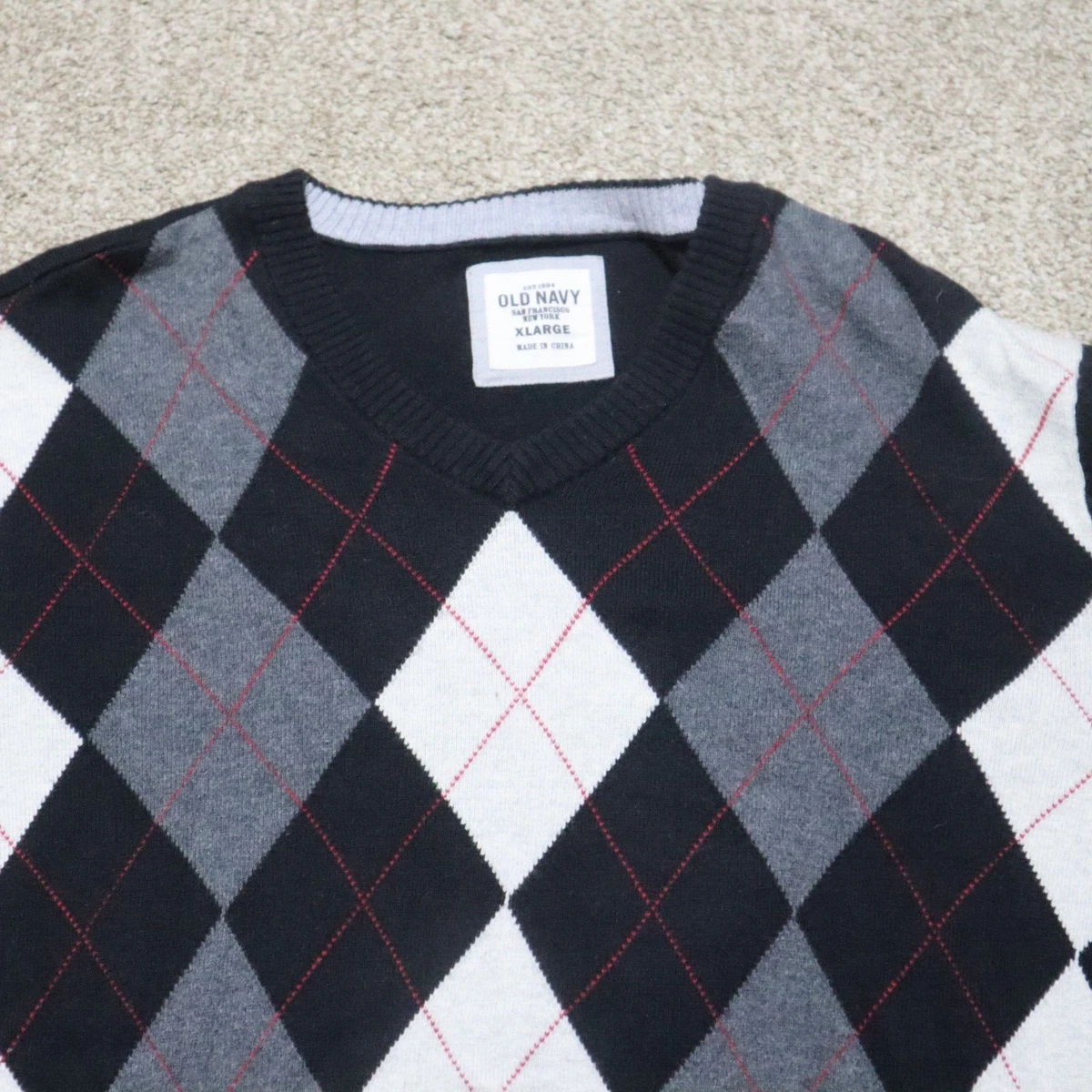 Checkered pullover hotsell
