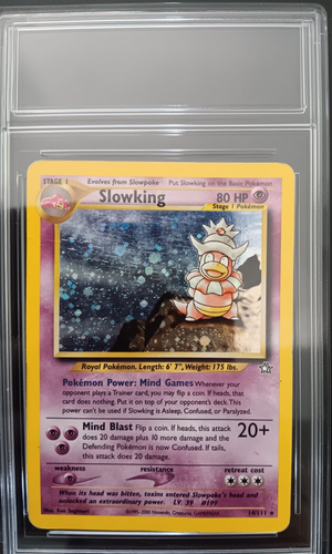 Slowking 14/111 - Pokemon Card - Rare Holo Neo Genesis - Good condition - Picture 1 of 2