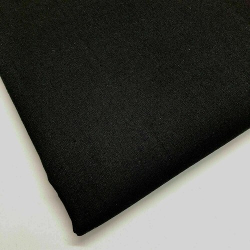 100% Cotton Calico Fabric Black White Natural Craft Dress Material By Metre 59" - Picture 9 of 9