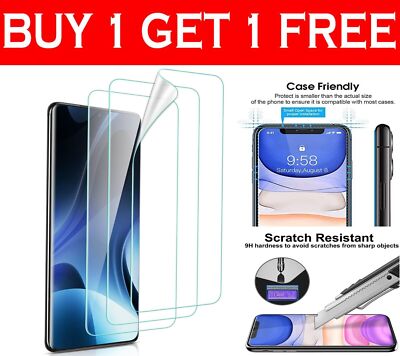 Gorilla Hartglas stoßfeste Displayschutzfolie für Samsung Galaxy Handys UK