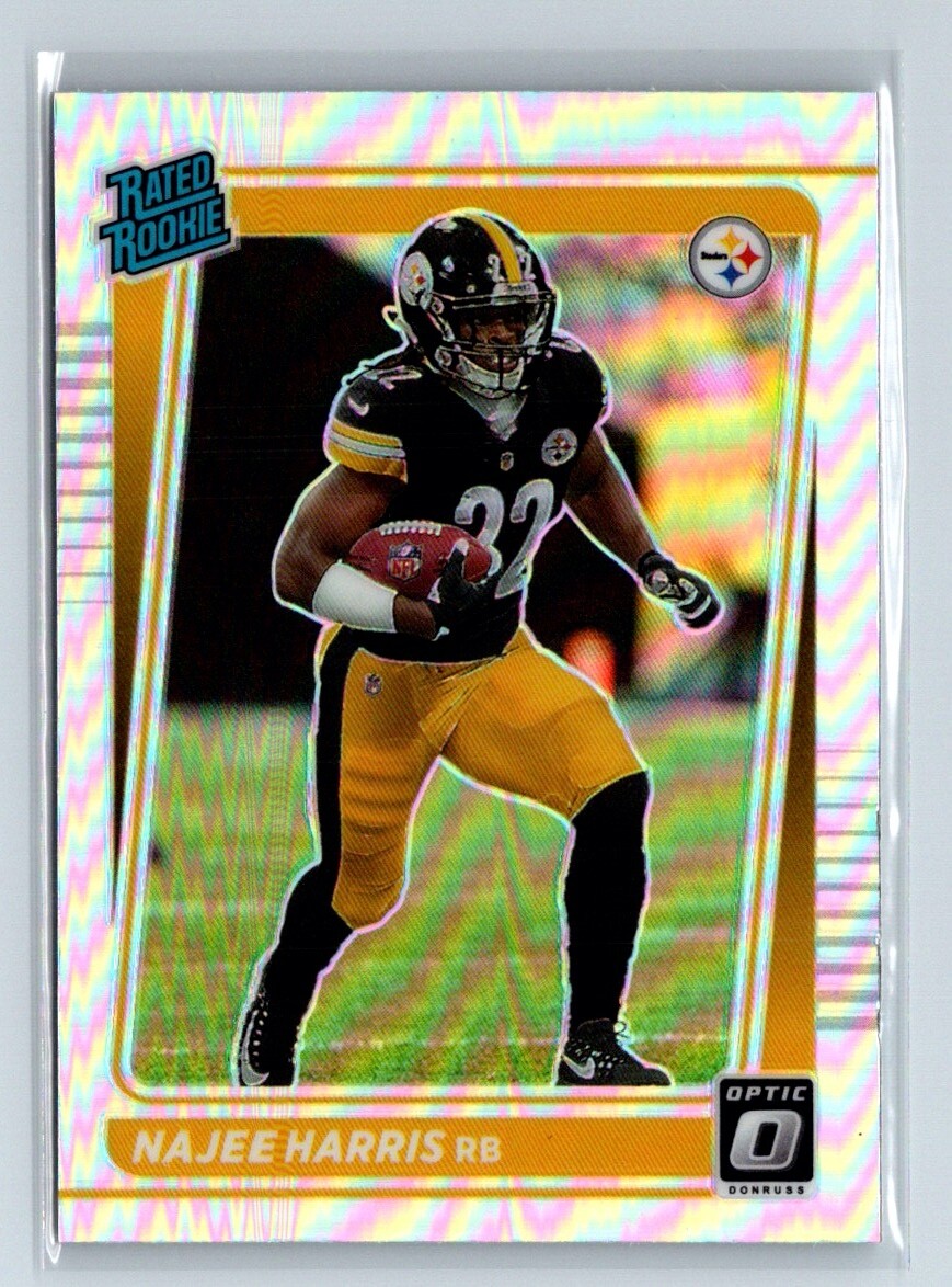 2021 Panini Donruss Optic Preview Silver Najee Harris #P-259 Rookie Card RC