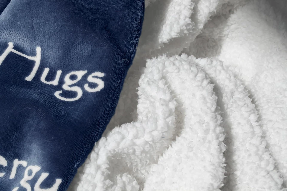 WOLF CREEK BLANKET - Compassion Blanket (Brand)- Strength Courage Super Soft War - Image 3 of 4