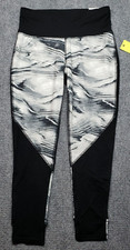 Xersion Yoga Pants Womens M Marble Multicolor Abstract Color Block Stretch New