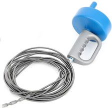 7M Sink Drain Snake Cleaner - Hair Clog Remover and Pipe Unblocker  Opener Tool
