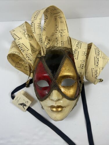 Venetian Masquerade Mask –Vampire Diaries Black and Red – Visions of Venice