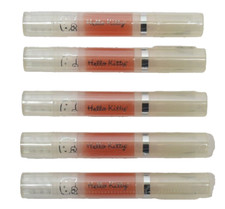 Hello Kitty Sanrio Sephora Lip Gloss Peach Pie Gloss Shiny Pink 5pcs