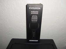 KVDUKOA Microphone for Kids, Portable Handheld Wireless Bluetooth Karaoke Mic