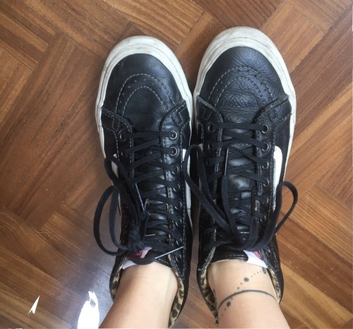 Vans Nere Alte Donna | eBay