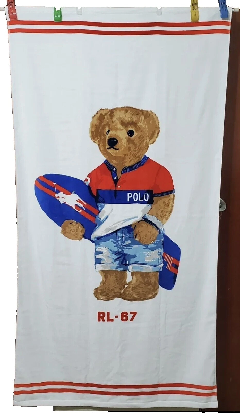 Polo Ralph Lauren Multicolor 100% algodón toallas y mantillas de Baño