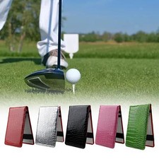 Golf Score Counter Card Holder Professional 7x4.3inch for Father’S Day Gift
