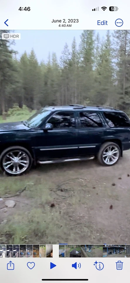 24” Jesse James 357 Chrome Rims  - Image 4 of 4