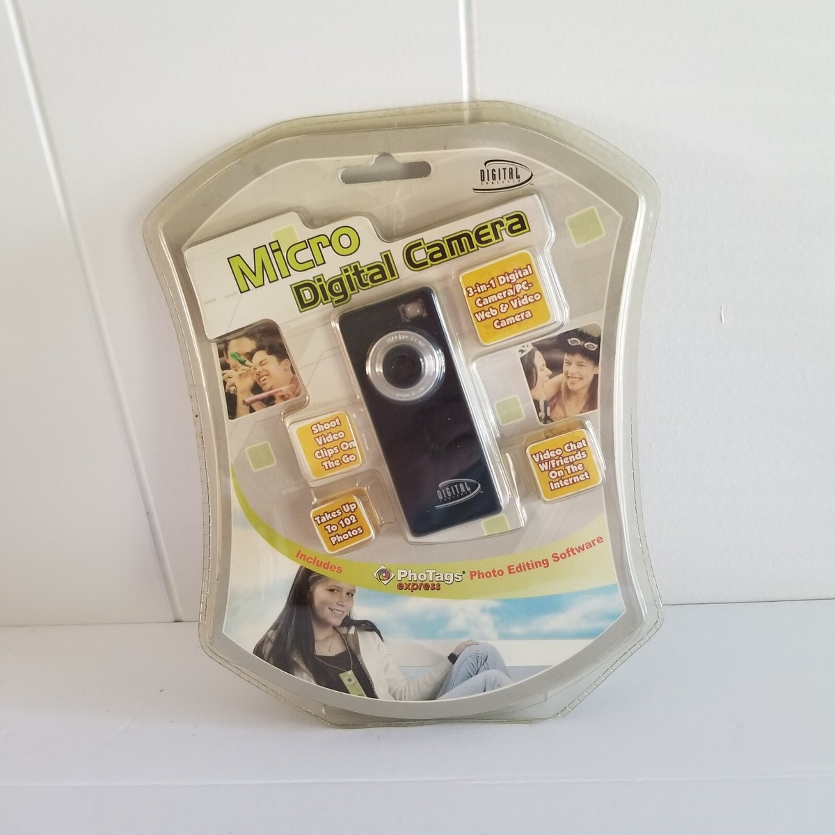 【新品未開封】micro camera Vintage 2005 Micro Digital Camera Black New Sealed | eBay