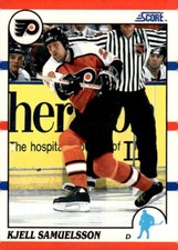 1990-91 Score American #197 Kjell Samuelsson