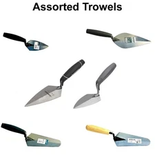 Assorted Size and Brand Brick Trowel