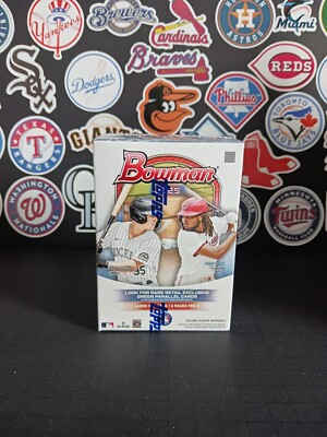 2025 BOWMAN BASEBALL BLASTER BOX NEW IN BOX 72 CARDS. LOOK 4 AUTO & PARALLELS.