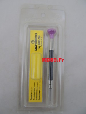 Bergeon 6899-P05 Swiss-Made Watchmaker Screwdriver Assortment – Set Of 5 Precision Tools