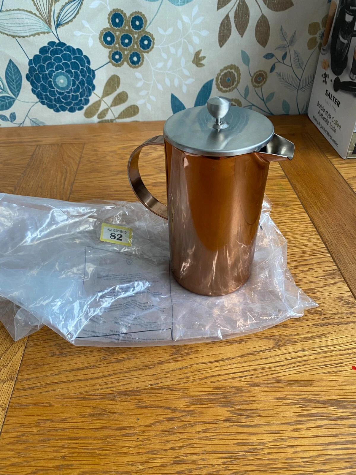La Cafetiere Edited Double Walled 8 Cup Cafetiere GOLD / COPPER