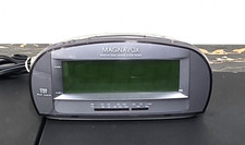 Magnavox Dual Alarm Clock Radio MCR140 Smoke Grey