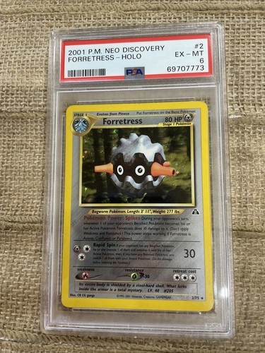 Forretress (Unlimited) graded PSA 6 for sale on eBay