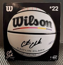 Caitlin Clark X Wilson Journey Series Basketball White - Size 7 - 29.5" IN HAND