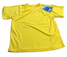Kanu Surf Boy's Yellow  Black Swim Shirts 2-Piece Set Size 8