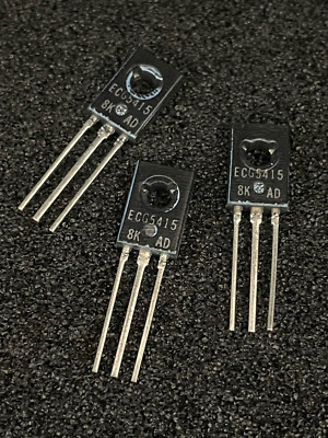 5pc Philips ECG5415 Silicon Controlled Rectifier (SCR)  TO-126  **NOS
