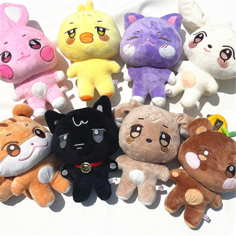 ATEEZ Plush Aniteez Doll Hongjoong Yunho Yeosang San Mingi
