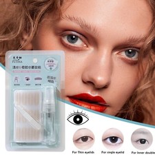 Invisible Lace Mesh Double Eyelid Lift Strip Tape Waterproof Adhesive Makeup UK