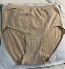 <!--F#f_0-->Playtex High Waist Full Brief -Second Skin Size- 20-Beige-Vintage-New Old Stock<!--F/-->