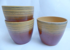 SCHEURICH - 3 cache pots en céramique Made in Germany