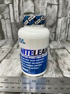 Evlution Nutrition Nite Lean Nighttime Weight Loss Support 30 Servings EXP 07/23