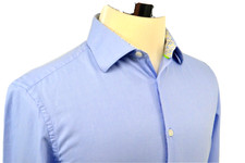 TATTERSALL London Men's Long Sleeve Button Front Dress Shirt SIZE 15.5 32/33 