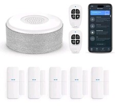 tolviviov WiFi Door Alarm System, Wireless DIY Smart Home Security System